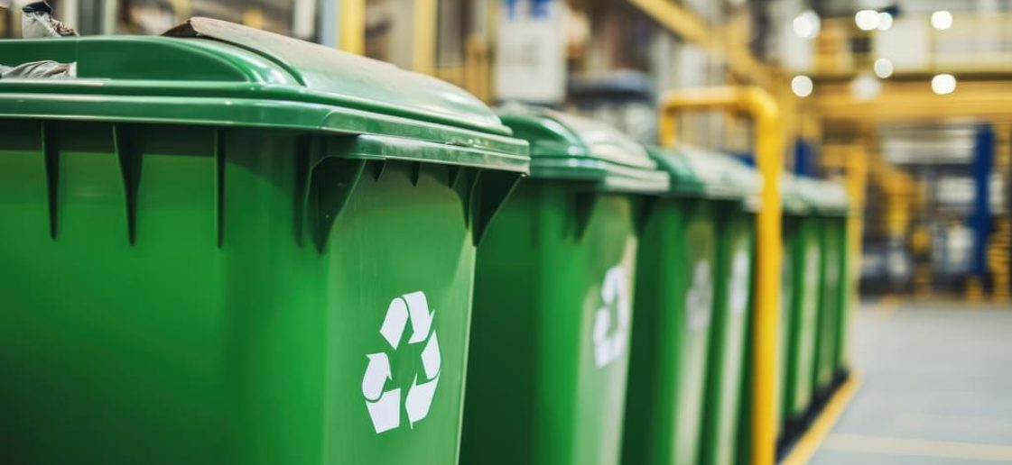 Descarte de bateria, coleta realizada por empresa, galpão